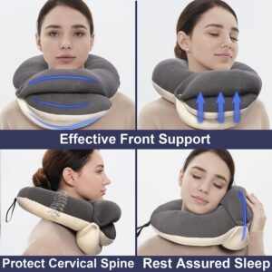 Travel neck support pillow.