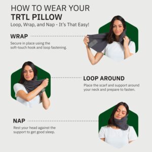 How to wear your trl pillow.