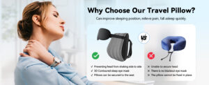 Why choose our travel pillow?.